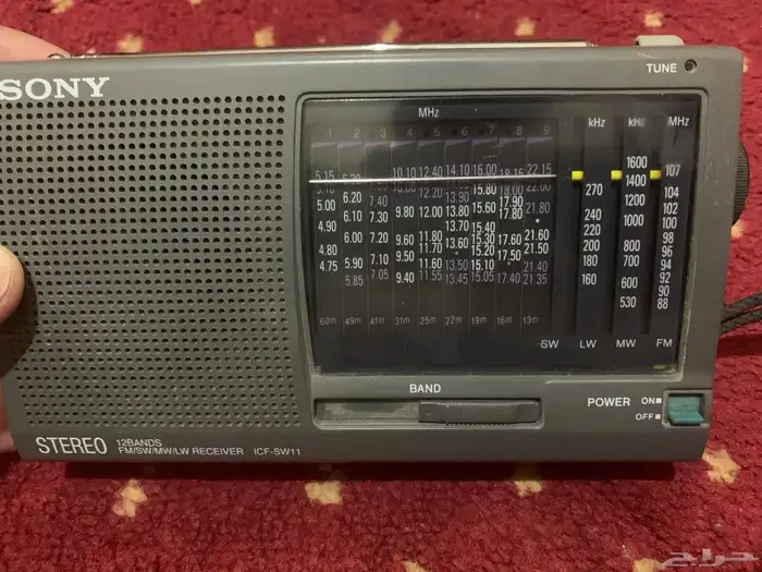 تراث تحفة انتيكا راديو ياباني قديم وشغال ومميز ونادر 21