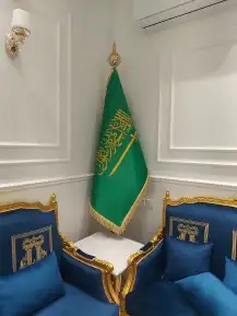 أعلام ريشه . أعلام مكتبيه. اعلام خارج البنايات 11