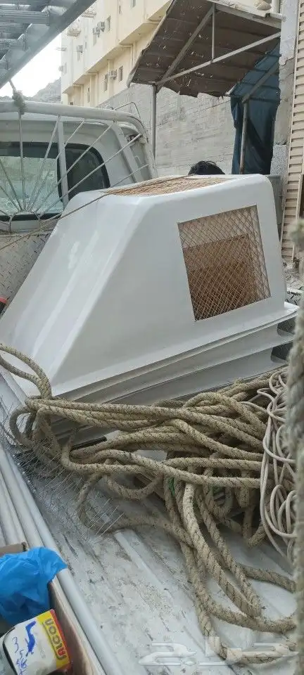 صندوق مكيف غطاء شفات طاردطيور شبك تيك 6