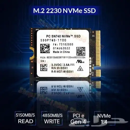 اس اس دي ssd m.2 حجم 2230 سيرفس برو و ستيم دوك 2