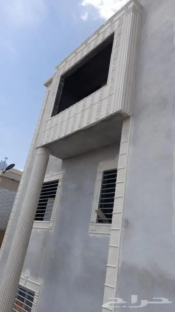 ديكورات خارجيه تصميم الحجر الطبيعي بطحاء الرياض واسمنت الريا 8