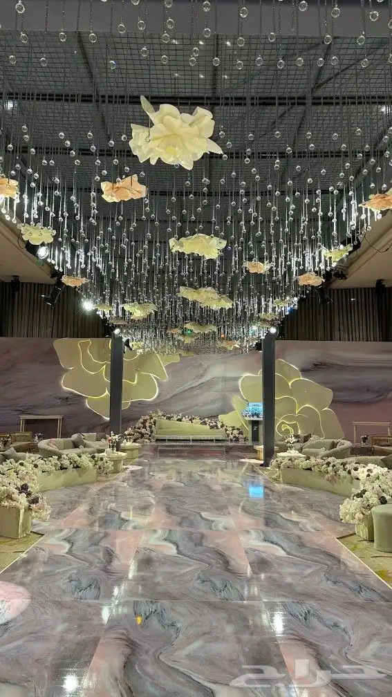 تاجير كوش افراح طاولات ترنسات جميع 6