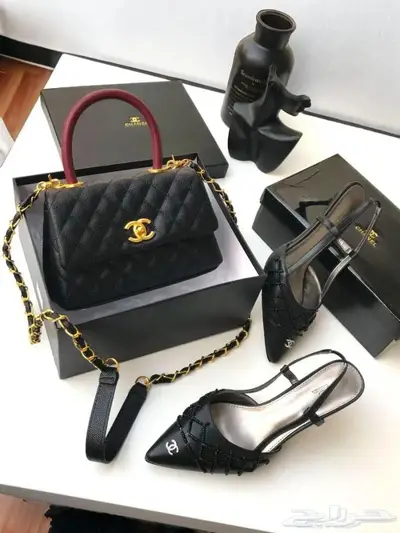 شنط شان يل طقم جميع موديلات حذاء شنطة شوز ماركة عالمية فلات 5