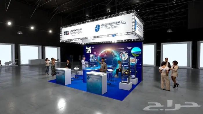 بوث معارض تنفيذ بوثات تصميم اكشاك تصميم جناح معارضbooth work 25