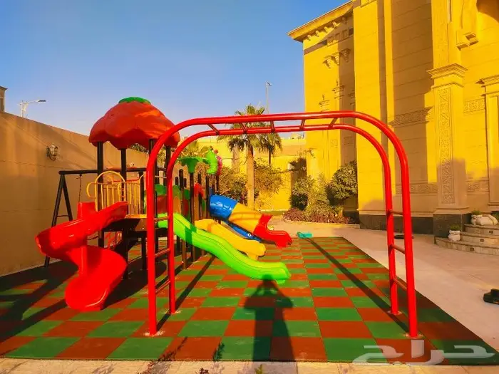 العاب حدائق ضخمه  مراجيح جدارية  سلم تسلق 7