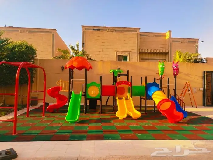 العاب حدائق ضخمه  مراجيح جدارية  سلم تسلق 8