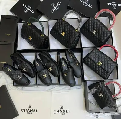 شنط شان يل طقم جميع موديلات حذاء شنطة شوز ماركة عالمية فلات 47