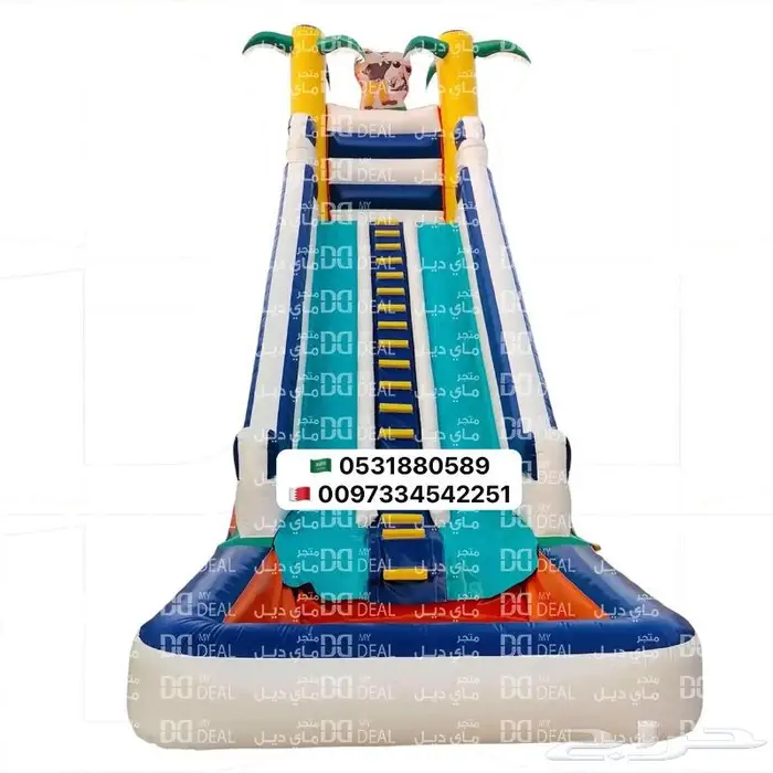 ايجار وبيع بيت هزاز نطيطات ملاعب صابونية زحاليق مائية العاب 9