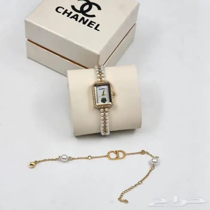 ساعات مرصعة بالؤلؤ ماركة شان يل ساعة نسائي ماركات موديل نادر 2