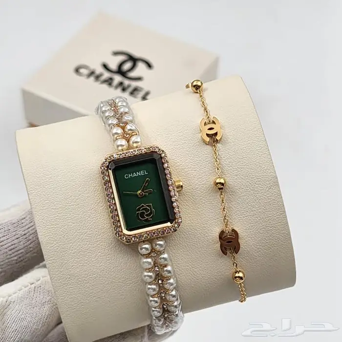 ساعات مرصعة بالؤلؤ ماركة شان يل ساعة نسائي ماركات موديل نادر 3