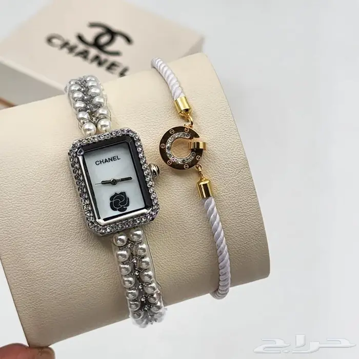 ساعات مرصعة بالؤلؤ ماركة شان يل ساعة نسائي ماركات موديل نادر 4