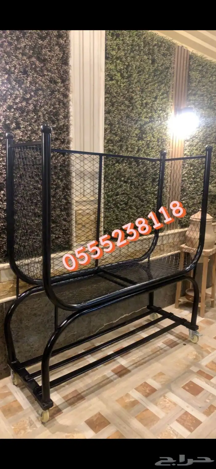 استاند وحامل حطب اشكال جديد وحديد وكفرات مظمونه 66