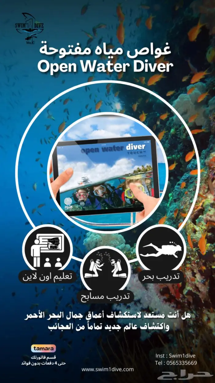دورة غواص مياه مفتوحة 0