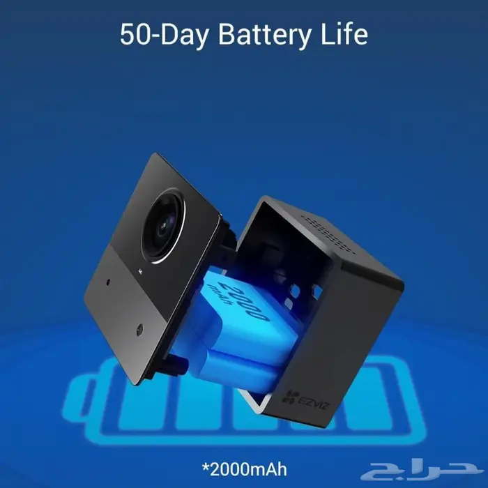 كاميرا مراقبة منزلية داخلية صغيرة الحجم تعمل بالبطارية EZVIZ 1