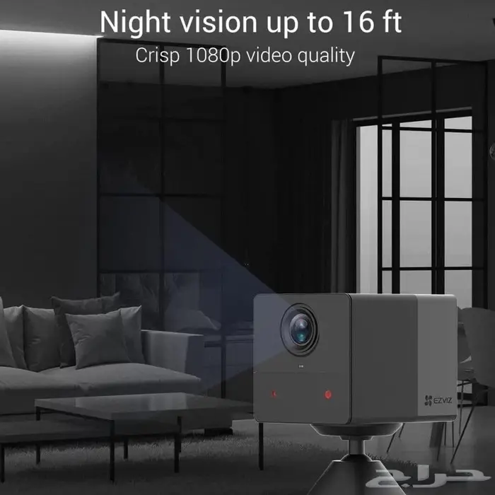 كاميرا مراقبة منزلية داخلية صغيرة الحجم تعمل بالبطارية EZVIZ 3