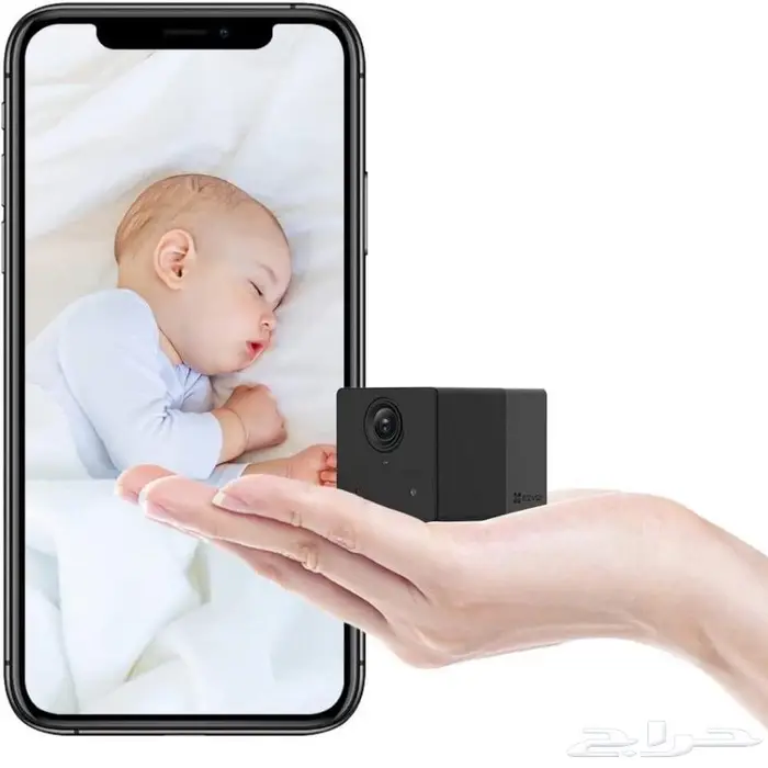 كاميرا مراقبة منزلية داخلية صغيرة الحجم تعمل بالبطارية EZVIZ 8