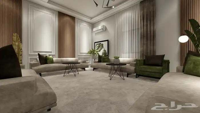 تصميم داخلي فيلا سكنية 4