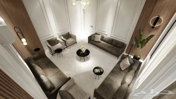 تصميم داخلي فيلا سكنية 1