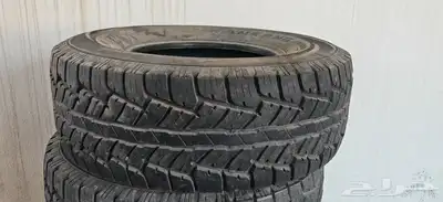 كفرات مستخدمة مقاس 315 70 R17 جنط 17 تاريخ 2021 3