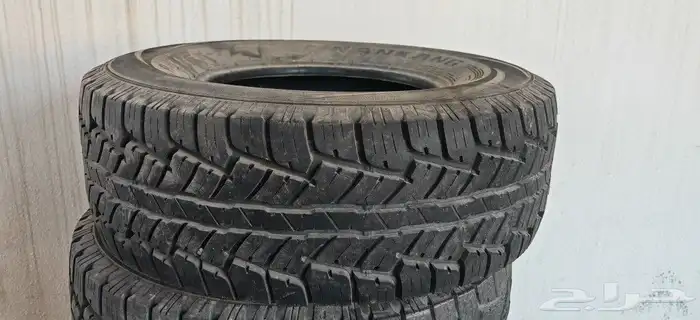 كفرات مستخدمة مقاس 315 70 R17 جنط 17 تاريخ 2021 3