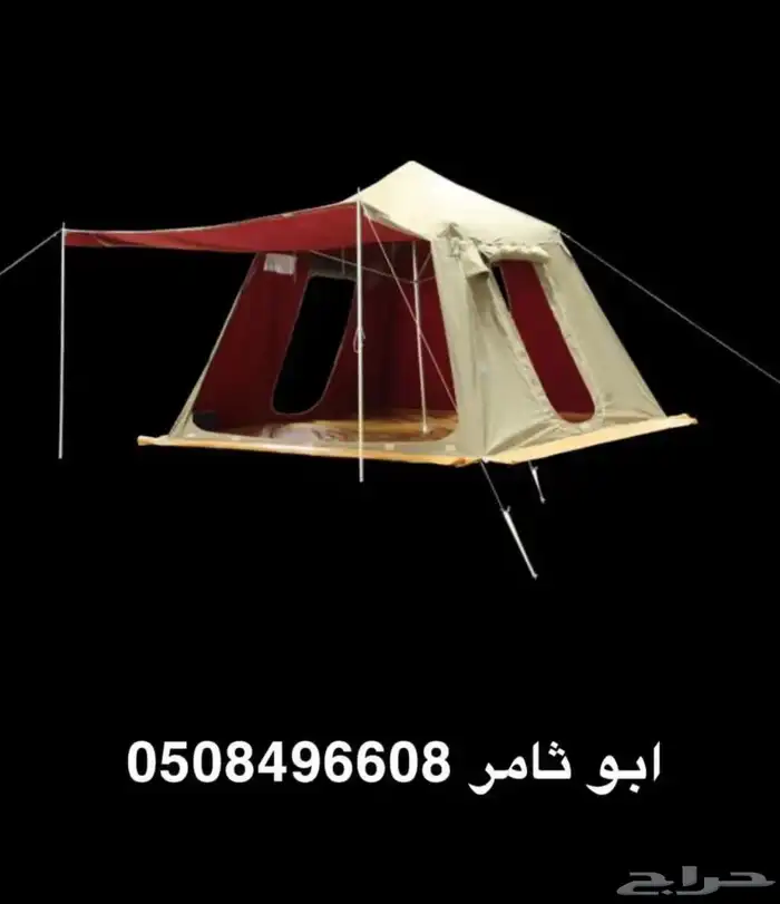 للبيع خيام المكشات من القاضي ومبيت 3