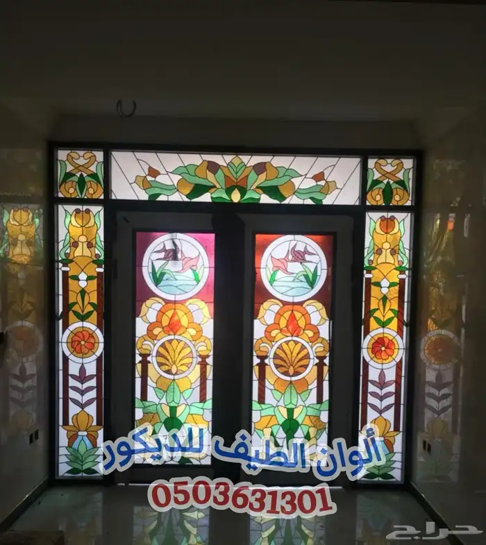 قبب و شبابيك و زجاج معشق و أبواب و مرايا 5