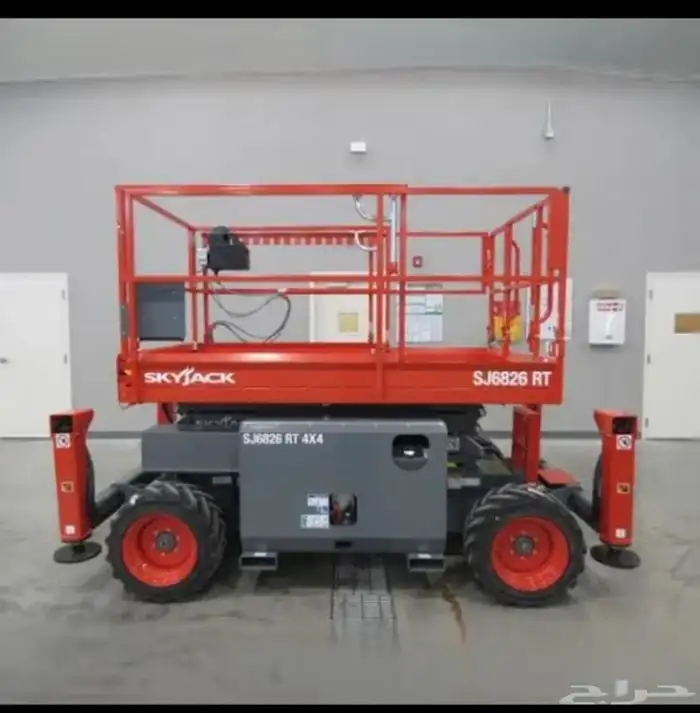 سقالات رافعات سله مان لفت - سيزر لفت للايجار 7