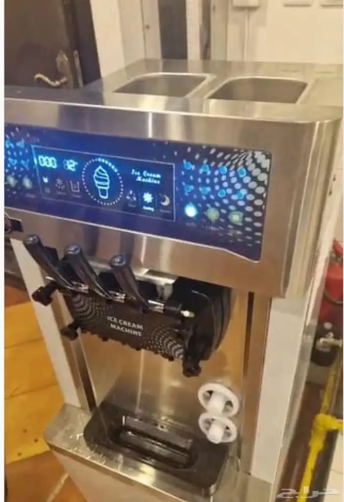 ماكينة  ايس_كريم برومايس 20 كيلو استاند بار 3 مصبات استيل 4