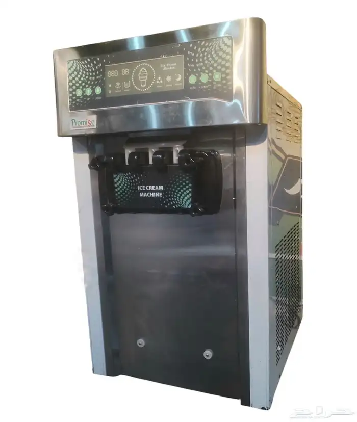 ماكينة  ايس_كريم برومايس 20 كيلو استاند بار 3 مصبات استيل 7