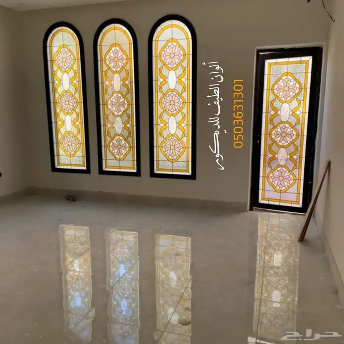 قبب و شبابيك و زجاج معشق و أبواب و مرايا 0