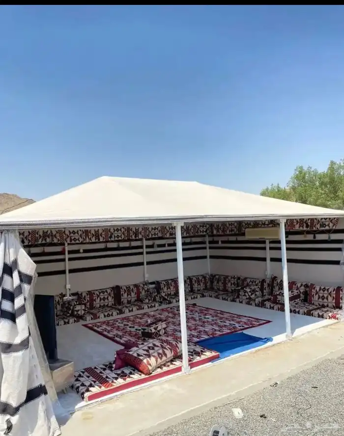 بيوت شعر ابيض واسود يتوفر جميع المقاسات 3