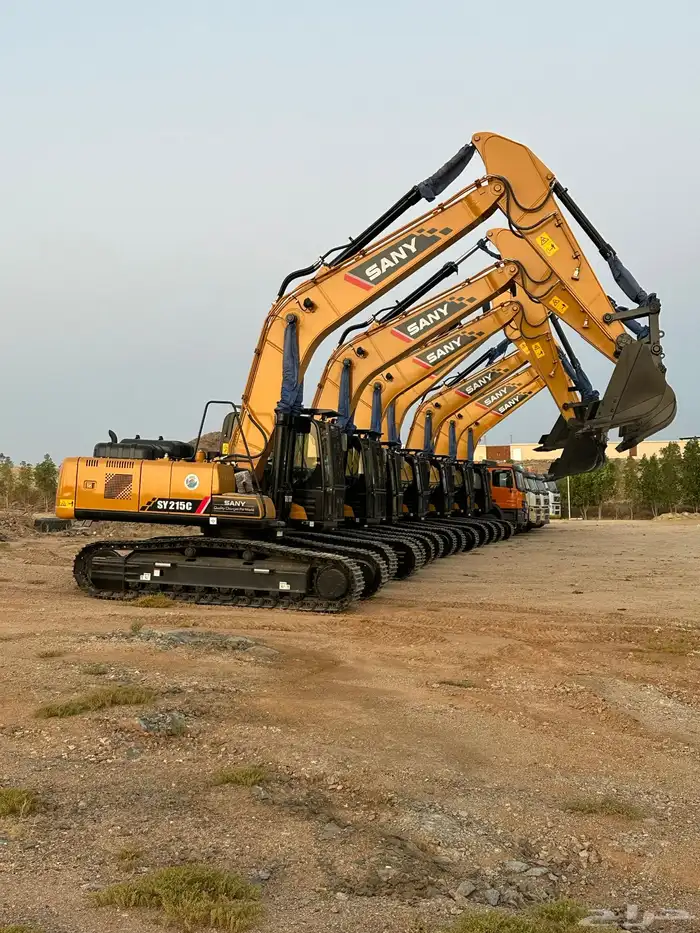 معدات حفر وهدم وردم جمميع الاشغال 2