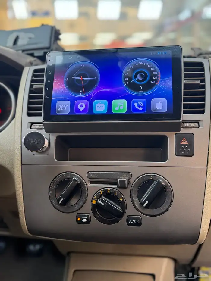 شاشة نيسان تيدا 2005 1