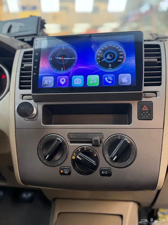 شاشة نيسان تيدا 2005 2