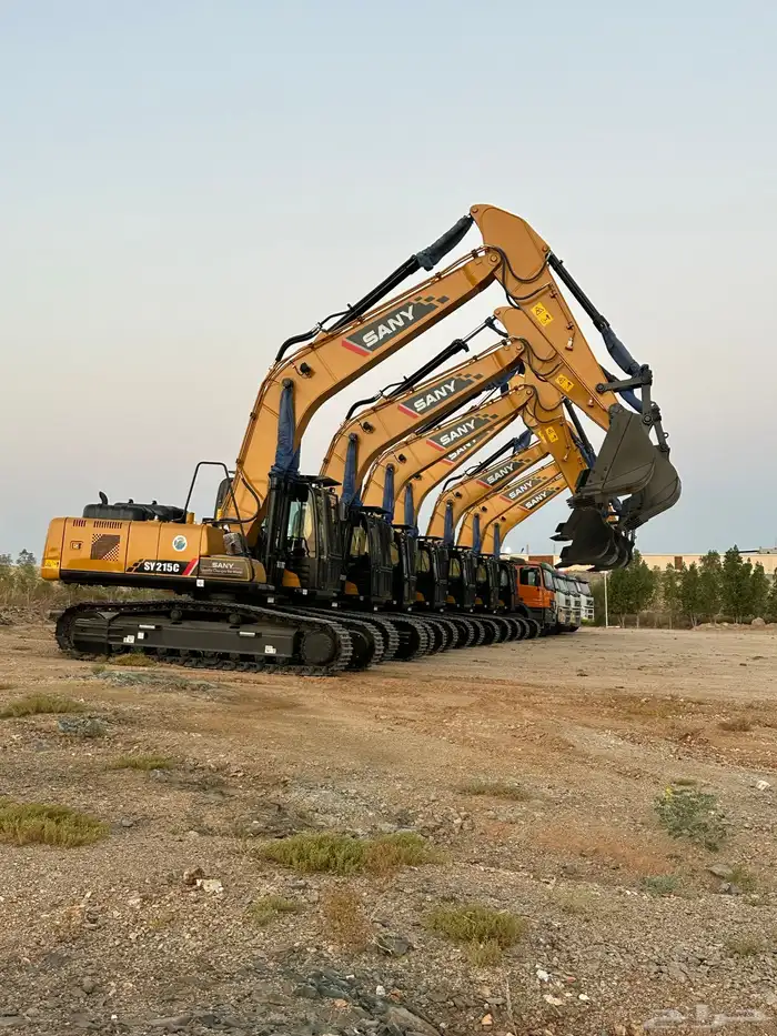 معدات حفر وهدم وردم جمميع الاشغال 3