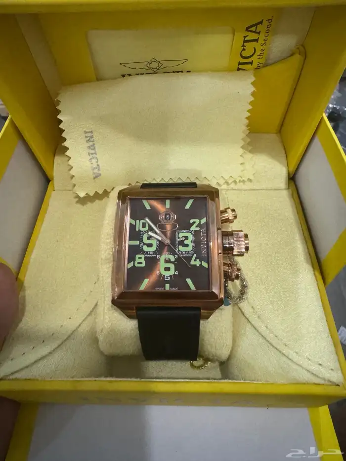 ساعه انفيكتا جديده الي فيها 550 ريال 0