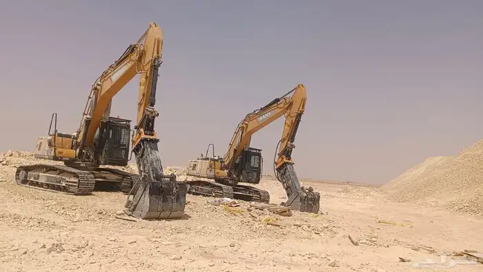 معدات حفر وهدم وردم جمميع الاشغال 4