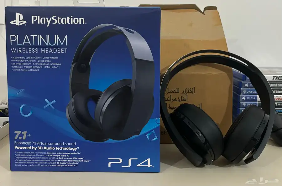 سماعة بلايستيشن بلاتينيوم 7.1 PlayStation Platinum Headset 0