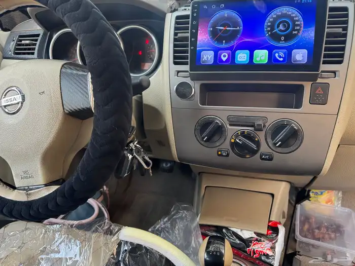 شاشة نيسان تيدا 2005 5