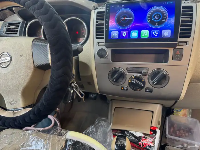 شاشة نيسان تيدا 2005 3