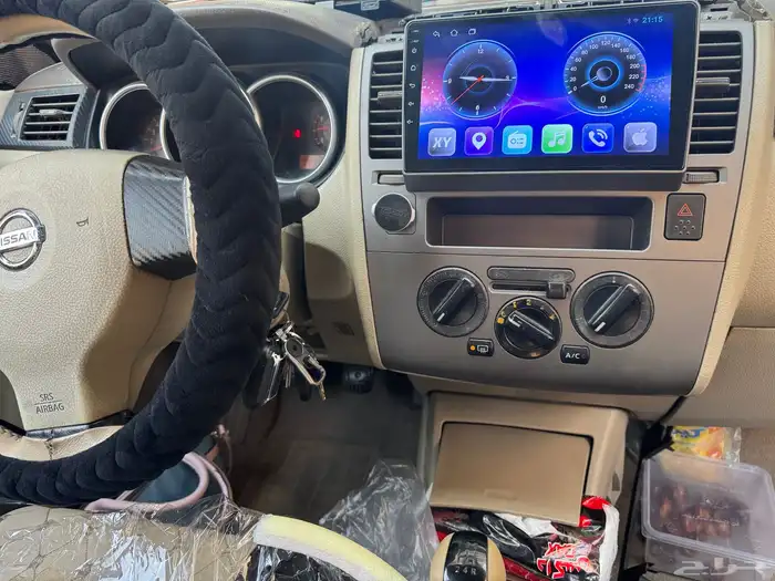 شاشة نيسان تيدا 2005 4