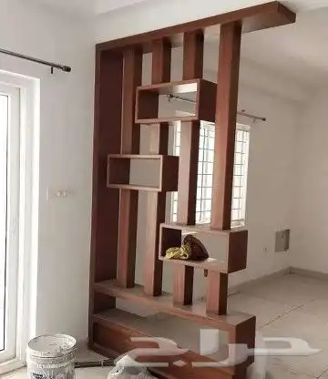 بارتيشن بارتشن دوليب عبايات أرفف معاليق ديكوار شاشه دوران 9