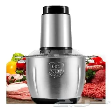 خلاط محطم الزجاج مع مفرمة 2