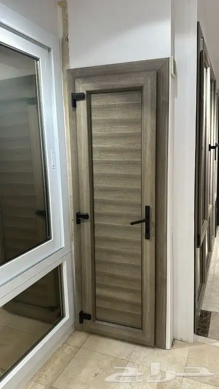 ابواب WPC اليو تشانيل وشبابيك upvc 5