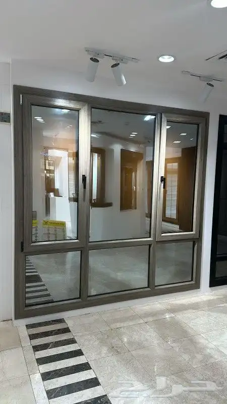 ابواب WPC اليو تشانيل وشبابيك upvc 16