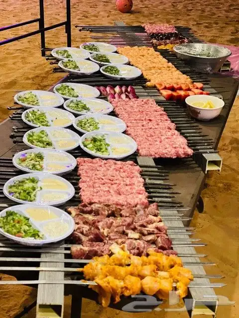 معلم مشويات خارجي مشاوي شواي مقلقل دوار السعاده حميس الرياض 6