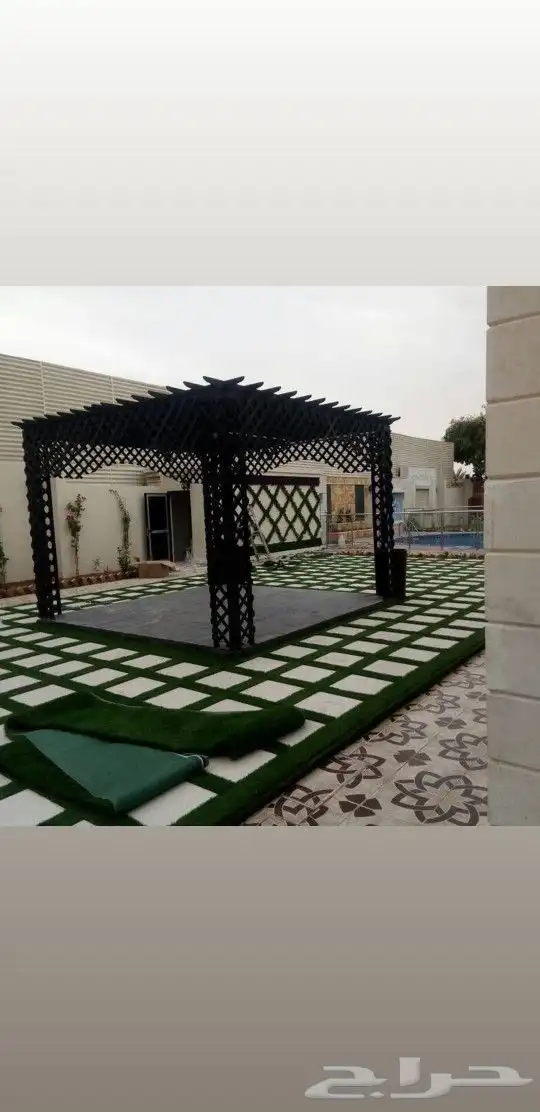 مظلات وسواتر برجولات 6