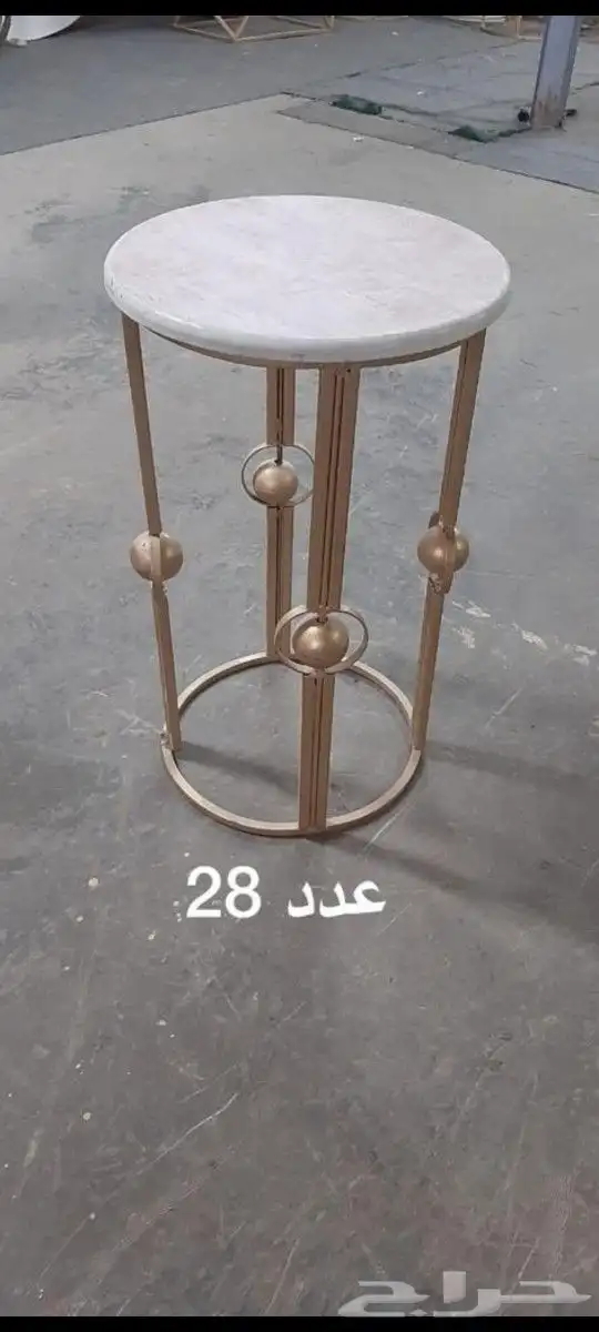 طاولات للبيع جميعها يوجد مع رخام وبدون رخام بيع كامل أو مفرد 8