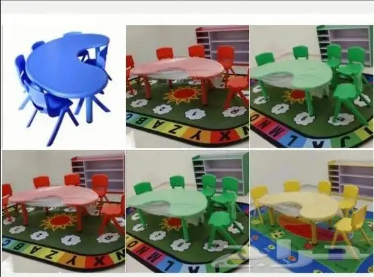 _طاولات وكراسي اطفال 2