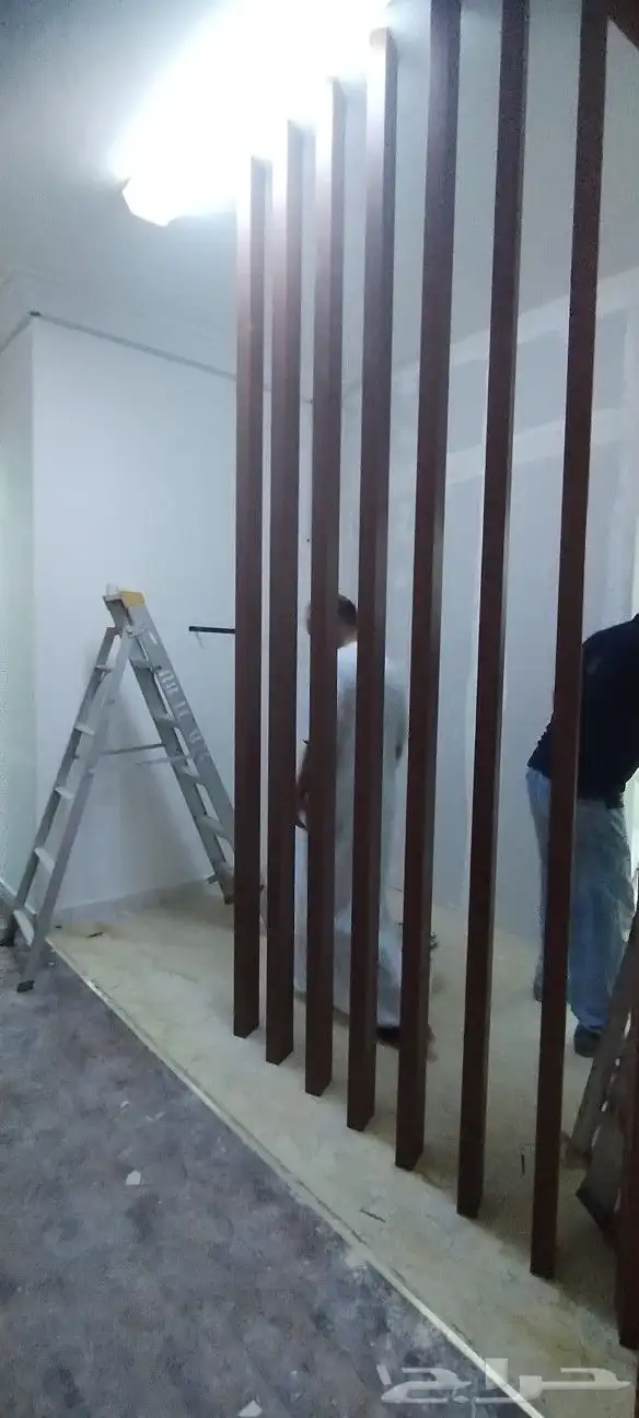 بارتيشن بارتشن دوليب عبايات أرفف معاليق ديكوار شاشه دوران 14